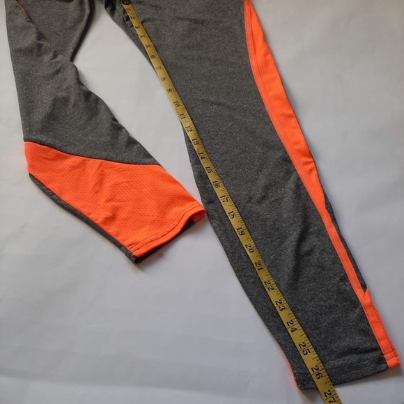 SOLD! Energie Jr Slimming Heather/Orange Legging M - Picture 6 of 11